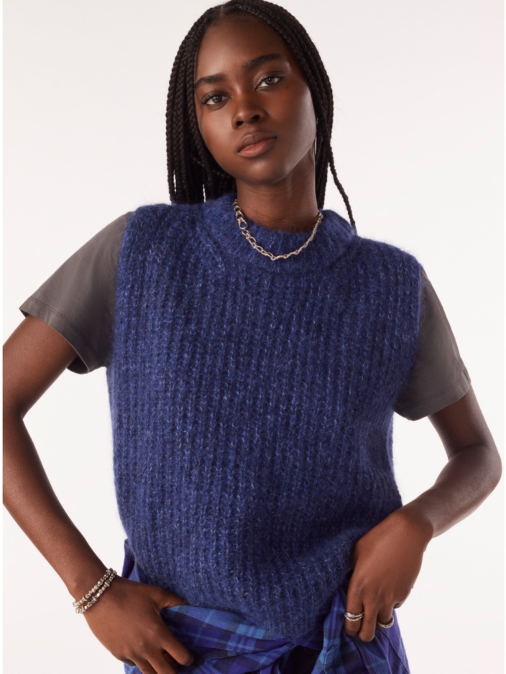 ba&sh BAMBS jumper (Colour: BLEUNUIT) size 2